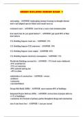 GREEN BUILDING DESIGN EXAM  1