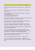 NUR 206 FINAL EXAM&colon; QUESTIONS AND ANSWERS &lpar;A&plus;&rpar;