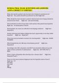 NUR206 FINAL EXAM&colon; QUESTIONS AND ANSWERS &lpar;100&percnt; CORRECT & VERIFIED&rpar;