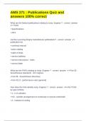 AMS 271 &colon; Publications Quiz and answers 100&percnt; correct 
