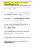 LETRS Volume 1 Vocabulary Practice Exam &lpar;Q&As&rpar; Correct Answers 2025 RATED A&plus;