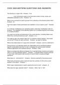 CSCE 3600 MIDTERM QUESTIONS AND ANSWERS