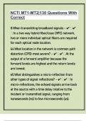 NCTI MT1-MT2&vert;130  Q&A&colon; Everything You Need to Know&vert;35 Pages