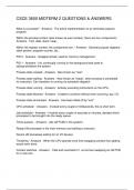 CSCE 3600 MIDTERM 2 QUESTIONS & ANSWERS