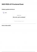 ATI PEDS 2024 PROCTORED EXAM ACTUAL EXAM ALL 70 QUESTIONS AND CORRECT DETAILED ANSWERS WITH RATIONALES &lpar;VERIFIED ANSWERS&rpar; 