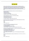 IHI QI&colon;104 EXAM QUESTIONS AND ANSWERS
