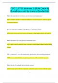 CDC 2A753 Volume 3 &lpar;Edit Code 6&rpar; Questions and Answers Graded A&plus;