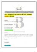 ANCC AGPCNP EXAM QUESTIONS AND ANSWER &lpar;2025&rpar; A&plus; SCORE