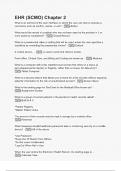 EHR &lpar;SCMO&rpar; Chapter 2 questions and answers