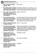 FNP ANCC Boards 2024 Exam&sol;  Actual Exam Questions with Correct Detailed Answers &lpar;Verified Answers&rpar; Graded A&plus;