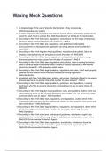 Waxing Mock QUESTIONS AND CORRECT DETAILED ANSWERS WITH RATIONALES 2025&sol;2026 &lpar;VERIFIED ANSWERS&rpar; &vert;ALREADY GRADED A&plus;
