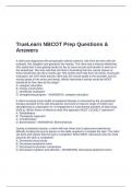 TrueLearn NBCOT Prep Questions & Answers