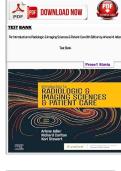 Introduction to Radiologic & Imaging Sciences & Patient Care 8th Edition by Arlene M&period; Adler Test Bank