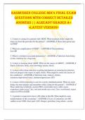 Rasmussen College MDC4 Final Exam  Questions with Correct Detailed  Answers &vert;&vert; Already Graded A&plus;  <LATEST VERSION> 