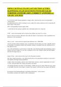 ESPM C10 FINAL EXAM LAST SECTION &lpar;CITIES-HAPPINESS&rpar; EXAM QUESTIONS WITH DETAILED VERIFIED ANSWERS &lpar;100- CORRECT ANSWERS&rpar; A&plus; GRADE ASSURED