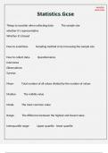 Statistics Gcse Actual Solutions&excl;&excl;
