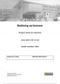Beslissing op bezwaar - project werk en inkomen en afgerond met een 8&period;2&excl;