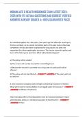INDIANA LIFE & HEALTH INSURANCE EXAM LATEST 2024-2025 WITH 172 ACTUAL QUESTIONS AND CORRECT VERIFIED ANSWERS ALREADY GRADED A&plus; 100&percnt; GUARANTEED PASS&excl;      