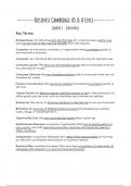Summary Business for Cambridge International AS & A Level -  Business Chapter 1