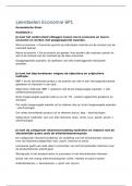 Praktische economie uitwerking leerdoelen&comma; hele boek 'economische groei' en H1 van 'conjunctuur en economisch beleid'