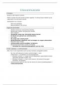 Samenvatting -  Communicatiemanagement crisismanagement &lpar;MBO50a&rpar;