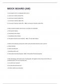 MOCK BOARD &lpar;AM&rpar; QUESTIONS AND ANSWERS 