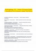 ANTHROPOLOGY bundled exam&period;