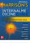 Harrison s Principles of Internal Medicine Self-Assessment and Board Review&comma;