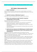 Study guide for all modules in WGU D077 &lpar;2025&rpar;