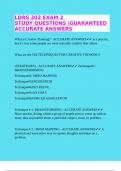 LDRS 302 EXAM 2 STUDY QUESTIONS &vert;GUARANTEED ACCURATE ANSWERS