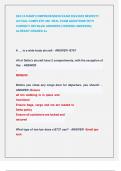 DELTA RAMP COMPREHENSION EXAM 2024&sol;2025 NEWEST&excl;&excl; ACTUAL COMPLETE 300 REAL EXAM QUESTIONS WITH  CORRECT DETAILED ANSWERS &lpar;VERIFIED ANSWERS&rpar; ALREADY GRADED A&plus;