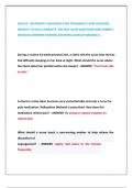 EVOLVE - MATERNITY UNCOMPLICATED PREGNANCY EXAM 2024&sol;2025 NEWEST&excl;&excl; ACTUAL COMPLETE 200 REAL EXAM QUESTIONS AND CORRECT  DETAILED ANSWERS &lpar;VERIFIED ANSWERS&rpar; ALREADY GRADED A&plus;&period;