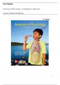 Test Bank - Anatomy & Physiology&colon; An Integrative Approach 4th Edition &lpar;Michael McKinley&comma;2021&rpar;  All Chapter 1-29&vert; Latest Edition