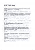 INSY 2303 Exam  with correct answers Graded A &plus; 2024