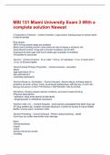 MBI 131 Exam Package Deal