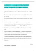 CATEGORY 3 NON-CAB OPERATED TEST QUESTIONS AND ANSWERS 100&percnt; PASS