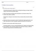 PERMANENT MAKEUP CHAPTER 1 REVIEW QUESTIONS AND ANSWERS GRADED A&plus;