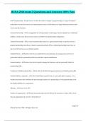 BUSA 2106 exam 2 Questions and Answers 100&percnt; Pass