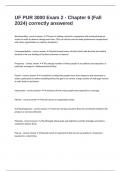 UF PUR 3000 Exam 2 - Chapter 6 &lpar;Fall 2024&rpar; correctly answered