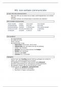 Samenvatting -  Soft Skills Non-verbale communicatie &lpar;MBO82a&rpar;