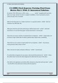 CA SMOG Check Inspector Training Final Exam Review Part 1 With A&plus; Guaranteed Solutions&period;