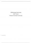   Differentiated Instruction  D187 Task 3  Western Governors University   05&colon;15&colon;44 GMT -05