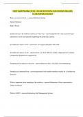 FDOT EARTHWORK LEVEL 1 EXAM QUESTIONS AND ANSWERS 2024-2025&vert; GUARANTEED TO PASS&excl;&excl;&excl;