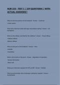 NUR 223 - TEST 1 &lpar;NUR 223 - TEST 1 &lpar;-INTRO TO MENTAL HEALTH NURSING -SURVIVORS OF ABUSE AND NEGLECT -ANGER AND AGGRESSION -DEPRESSIVE DISORDERS -SUICIDE PREVENTION -THERAPIES -WORKING WITH GROUPS&comma; FAMILIES&comma; SPIRITUALITY&comma; AND CULTURAL ISSUES&rpar; &vert; 229 QUESTIO