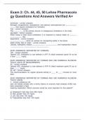 Exam 2&colon; Ch&period; 44&comma; 45&comma; 50 Lehne Pharmacology