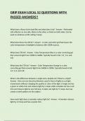 GRIP EXAM LOCAL 52 QUESTIONS WITH PASSED ANSWERS&excl;&excl;