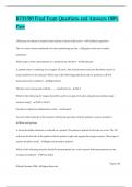 RTE1503 Final Exam Questions and Answers 100&percnt; Pass