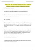 STATE FARM AUTO ADJUSTER CERTIFICATION FINAL EXAM 2024-2025&vert; 100&percnt; ACCURATE ANSWERS GUARANTEED TO PASS&excl;&excl;