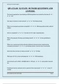 QPA EXAM NJ STATE RUTGERS QUESTIONS AND  ANSWERS&period;