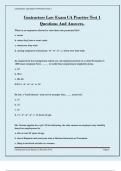 Contractors Law Exam CA Practice Test 1 Questions And Answers&period;
